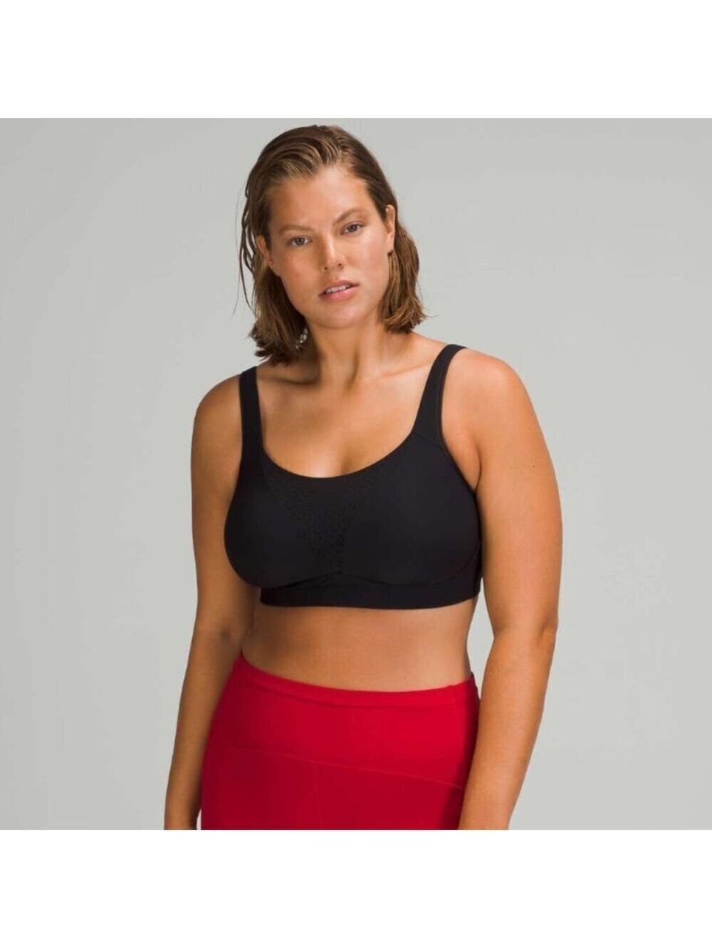 Lululemon Black Run Times Bra High Support Size 32E